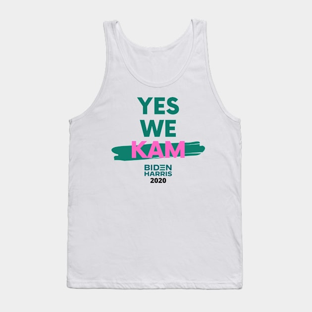 Biden Harris 2020 AKA BH2020 Pink + Green T-Shirt Tank Top by ShopFreeThePeople